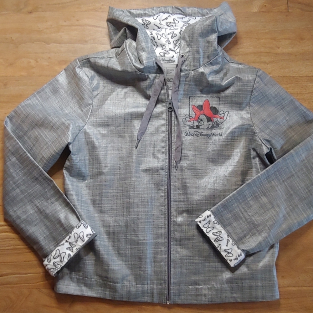 Disney Parks Minnie rain jacket women's XS